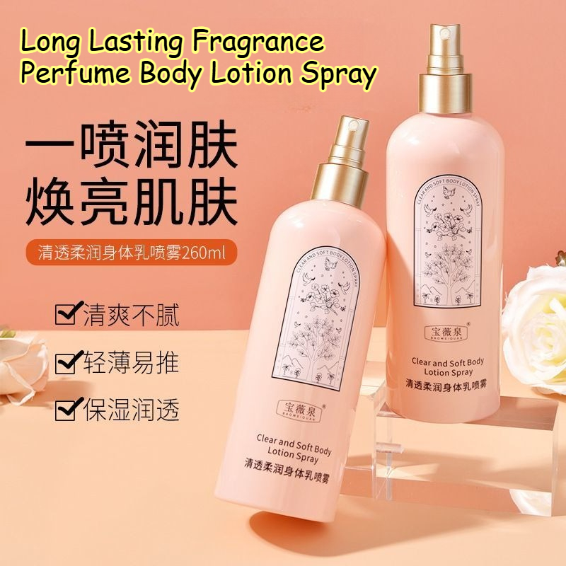 Perfume Fragrance Body Lotion - Body Mist Spray, Long Lasting Fragrance