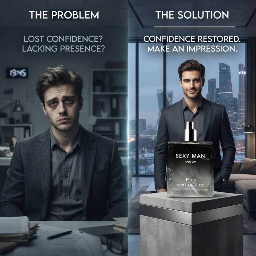 55ML Sexy Man Perfume Long-las - Perfume Fragrance Enhancer ulasan dan harga