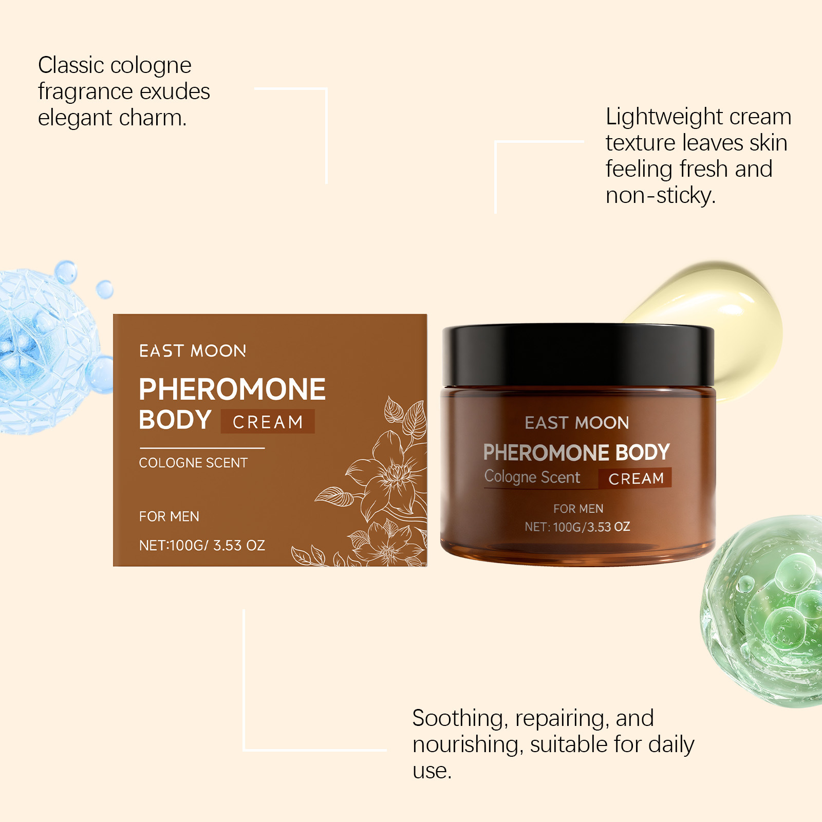 East Moon Men Fragrance Moistu - Perfume Fragrance Enhancer ulasan dan harga