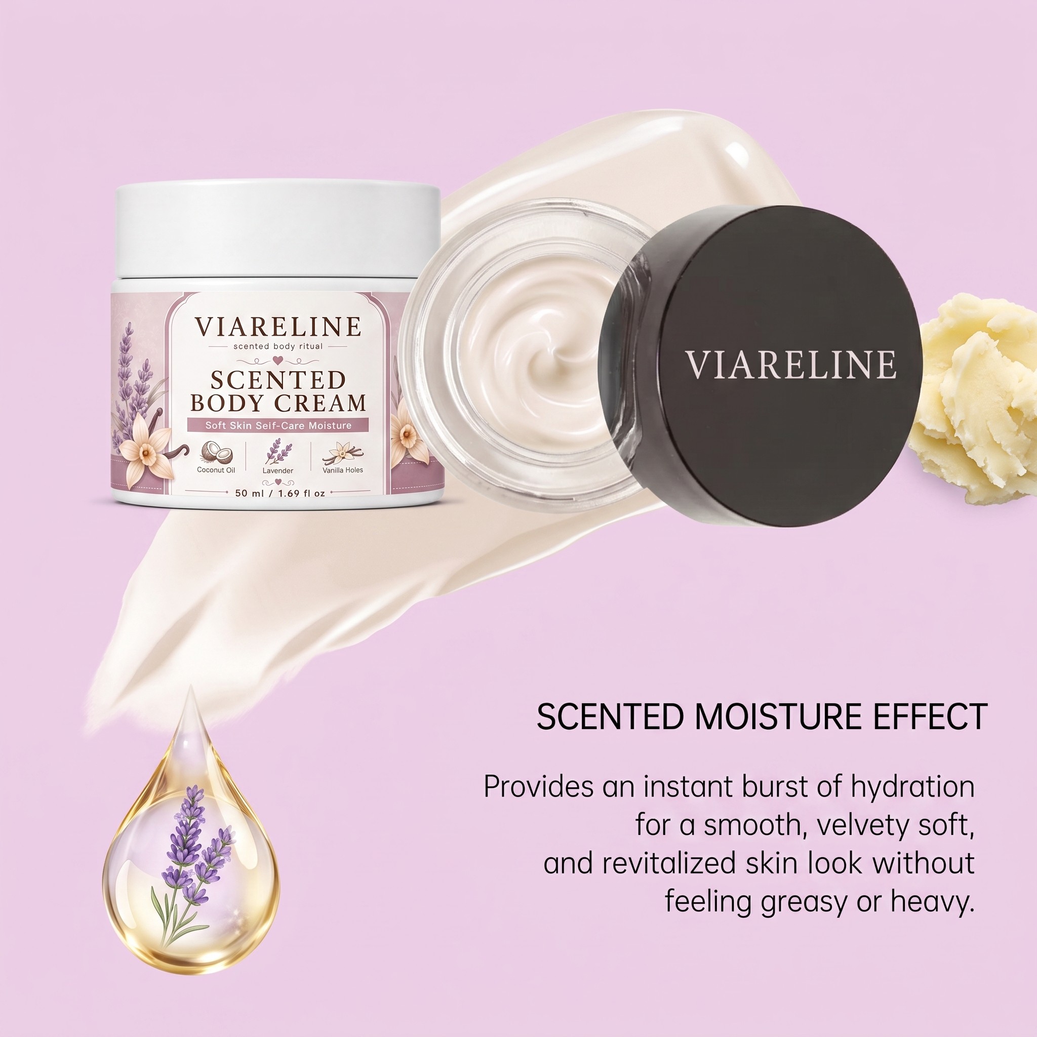 Luxury Scented Body Cream Whip - Perfume Fragrance Body Lotion ulasan dan harga