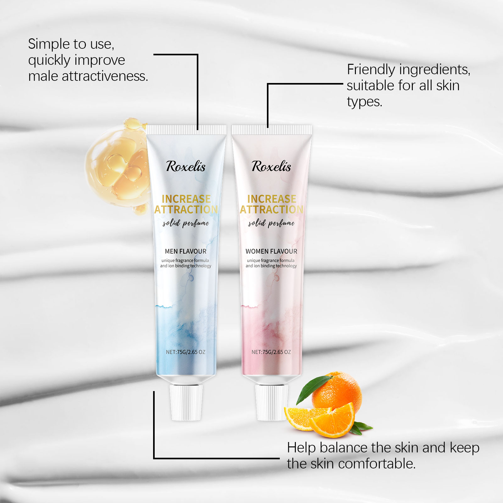 75g Woody Citrus Perfume Stick - Perfume Fragrance Enhancer ulasan dan harga