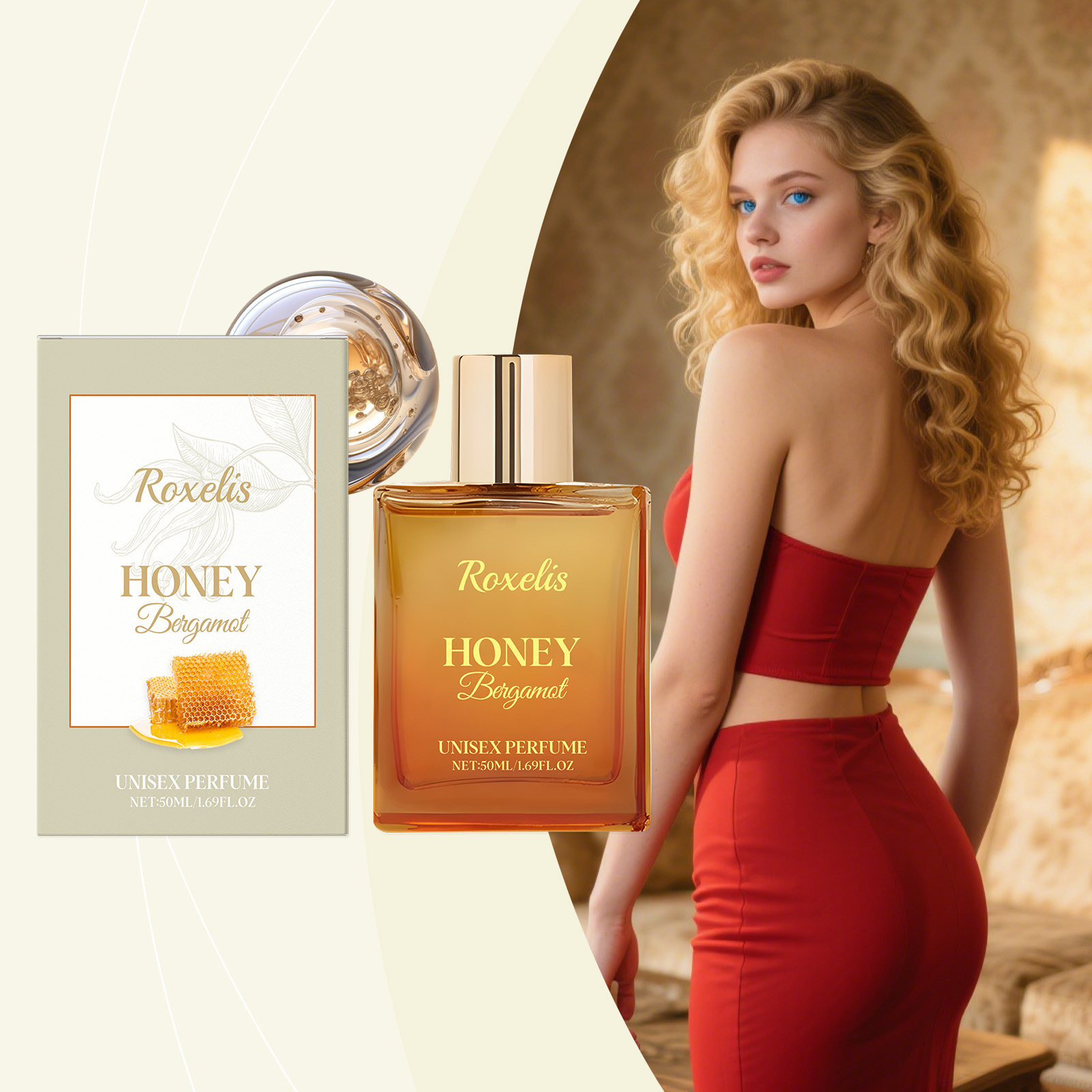 Honey Bergamot Unisex Perfume  - Perfume Fragrance Enhancer ulasan dan harga