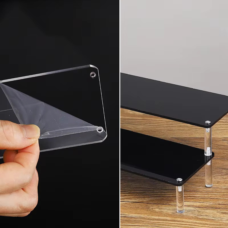 Black Acrylic Display Shelf St - Perfume Villa Fragrance ulasan dan harga